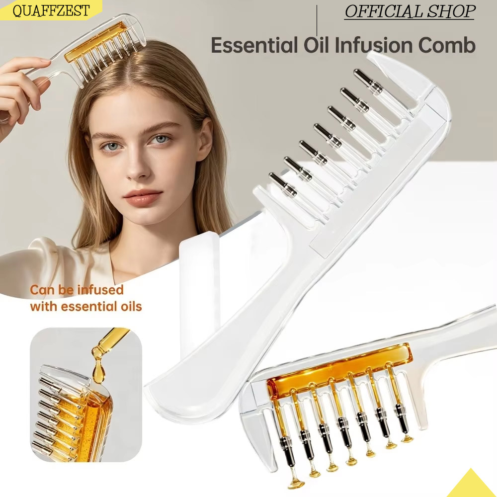 Root Stimulator Liquid - Taşınabilir, Şeffaf Saç Kökü Tarakı, Sıvı