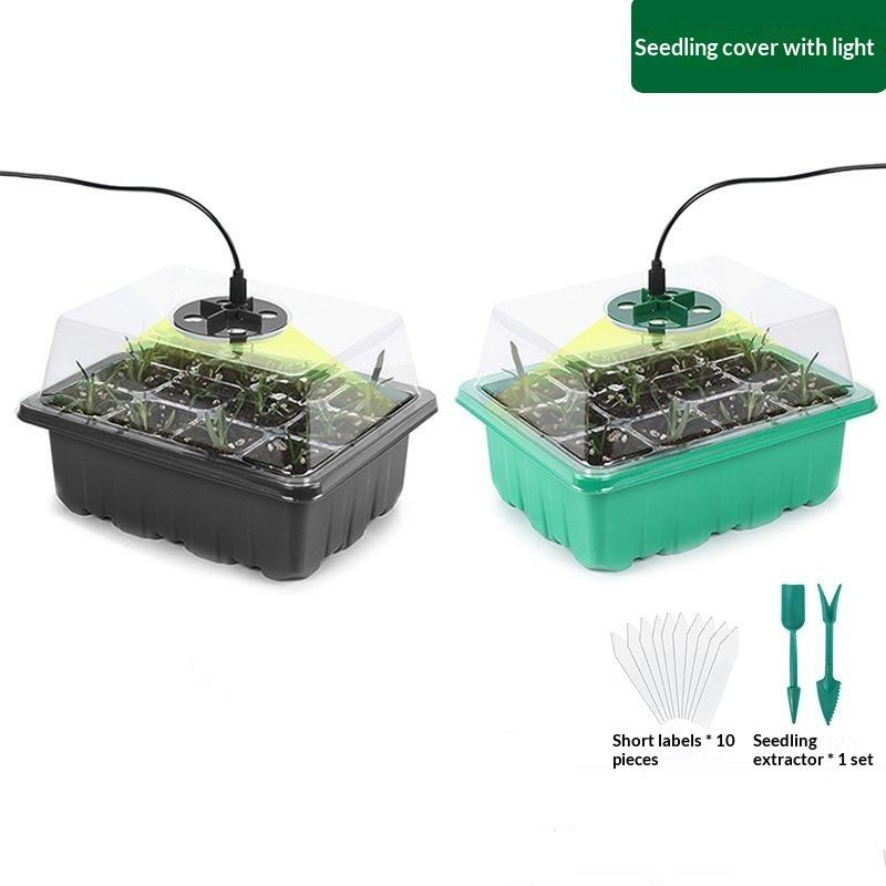Humidity Dome Kit - 6/12 Hücreli, Yetiştirme Lambası ve Çimlenme